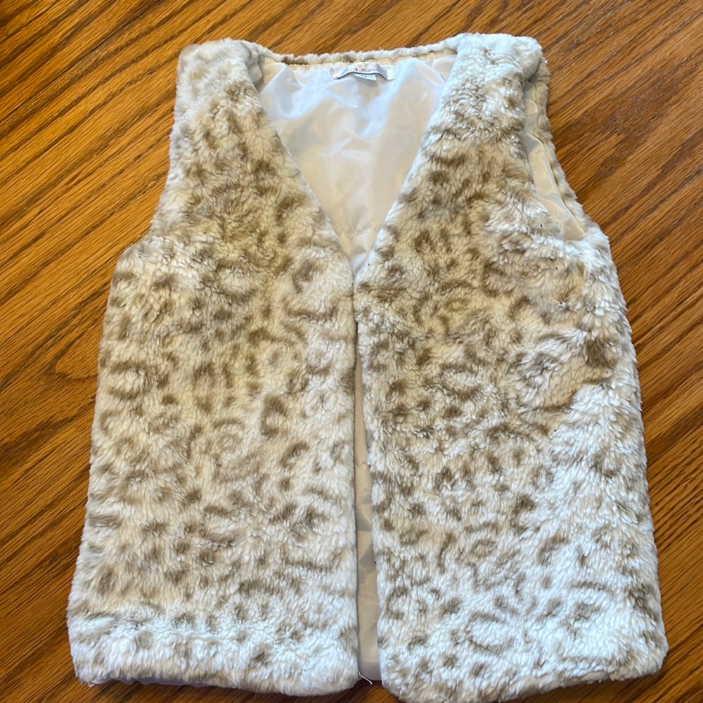 Bailey’s Blossoms fur vest